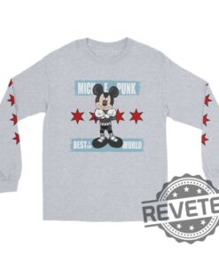 Disney Mickey Mouse Mick E Punk Tshirt Long Sleeve Shirt Hoodie Sweatshirt Cm Punk Wwe Aew Best In The World Wrestling Gifts For Fans Unique