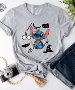 Disney Potter Stitch Shirt Wizard Stitch Shirt Disney Trip Shirt Disney Kids Shirt Holiday Shirt Stitch Birthday Shirt Unique