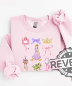 Disney Rapunzel Coquette Sweatshirt Hoodie Tshirt Tee Gift For Fan Disney Tangled Shirts Rapunzel Coquette Sweater Chasing Dreams Hoodies