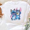 Disney Stich Blue Dog Shirt Disneyworld Stitch Shirt Funny Stitch Shirt Love Stitch Shirt Disney Kids Cartoon Shirt Unique