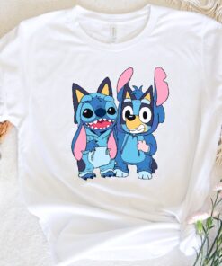 Disney Stich Blue Dog Shirt Disneyworld Stitch Shirt Funny Stitch Shirt Love Stitch Shirt Disneyland Kids Tee Unique