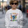 Disney Stitch 100 Days Of School Sweatshirt T Shirt Hoodie Tee Gift For Men Women Cute Stitch School Hoodies Crewneck Pullover Unique