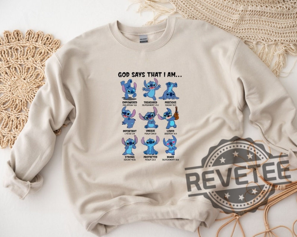 Disney Stitch God Says That I Am Shirt Stitch Family Trip Hoodie Sweatshirt Disney Stitch Group Vacay Shirt Unique Disney Stitch God Says That I Am Shirt Stitch Family Trip Hoodie Sweatshirt Disney Stitch Group Vacay Shirt Unique