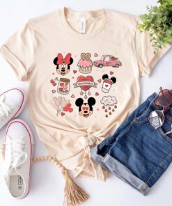 Disney Valentines Day Shirt Matching Valentines Shirts Mickey And Minnie Friends Shirt Disney Valentines Shirt Valentines Gift Tee Unique