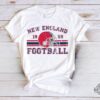Distressed New England Football Shirt Patriots Football Crewneck Retro Patriots Shirt