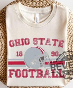 Distressed Ohio State Buckeyes Football Shirt Hoodie Sweatshirt Vintage Brutus Buckeye Football Crewneck Retro Tshirt Gift Fan Game Day Tshirt
