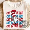 Dr Seuss Shirt Hoodie Sweatshirt Cat In The Hat Day Teacher Kids Reading Apparel