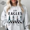 Eagles Walking Abbey Road Signatures Football Shirt Nick Sirianni Jalen Hurts Dandre Swift Jason Kelce Philadelphia Vintage new