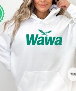 Eagles Wawa Sweathirt Double Sided Philadelphia Eagles Shirt Philly Wawa Hoodie Wawa Eagles Shirt