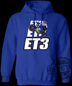 Eli Tomac Et3 Supercross Motocross Tshirt Hoodie Sweatshirt Monster Energy Yamaha Star Racing Dirt Bikes Fan Apparel Sweater Unique