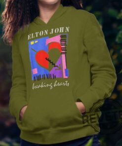 Elton John Breaking Hearts Shirt Hoodie Long Sleeve Unique Gift