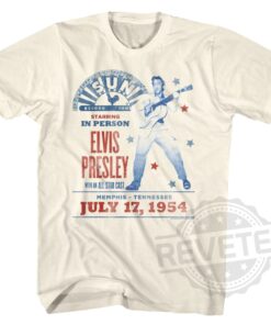 Elvis Presley The King of Rock and Roll Music Shirt Unique