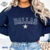 Embroidered Dallas Sweatshirt Embroidered Texas Sweatshirt Dallas Crewneck Dallas Football Dallas Hockey Embroidered Dallas Crewneck Unique