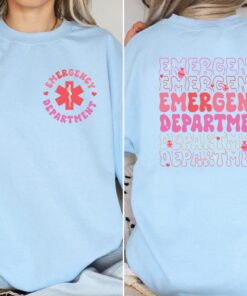 Emergency Department Shirt Back And Front Design Er Nurse Gift New Nurse Grad Gift Er Department Shirt Future Nurse Gift Er Nurse Unique