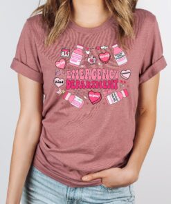 Emergency Department Valentine Shirt Cute Er Sweatshirt Er Nurse Shirt Emergency Room Emergency Department Gift Cute Valentine Gift Unique