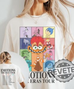 Emotions Eras Tour Emotions T Shirt Core Memory Day Anger Joy Sadness