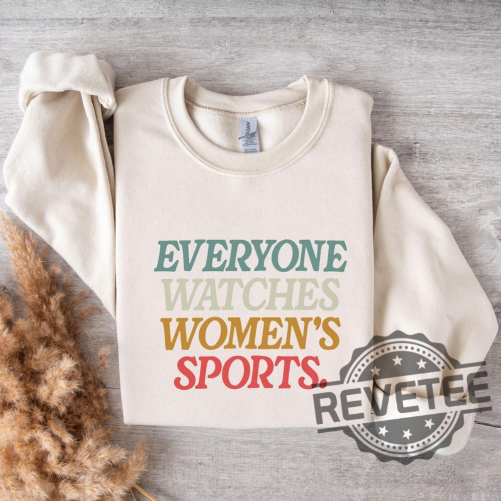 Empowering Everyone Watches Womens Sports Supportive T Shirt Female Athlete Sweatshirt Hoodie Empowering Everyone Watches Womens Sports Supportive T Shirt Female Athlete Sweatshirt Hoodie