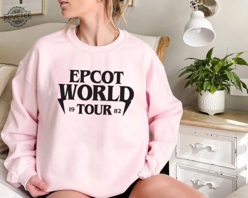 Epcot World Tour Sweatshirt Around The World Disneyland Shirt Disney Vacation Shirts Epcot Family Tee Drink Around The World Tour Unique
