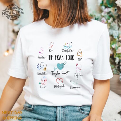 Eras Medical Edition Shirt Sweatshirt Stethoscope Registered Nurse Pa Np Md Cna Pct Rt Shirt Sweater Unique