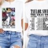 Eras Tour Shirt Eras Tour Concert Shirt Eras Tour Movie Shirt Taylor Swift Merch Concert Shirt Custom Eras Tour Shirt