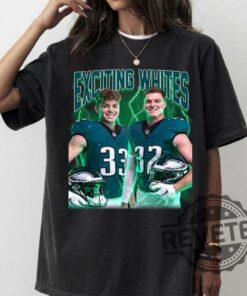 Exciting Whites Reed Blankenship Cooper Dejean Vintage 90S Shirt Hoodie Sweatshirt Retro Shirts Philadelphia Football Tshirt Tee Gift For Fan Unique