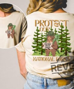 Fdt Resist Bear Shirt Environmental Activism National Park Hoodie Sweatshirt