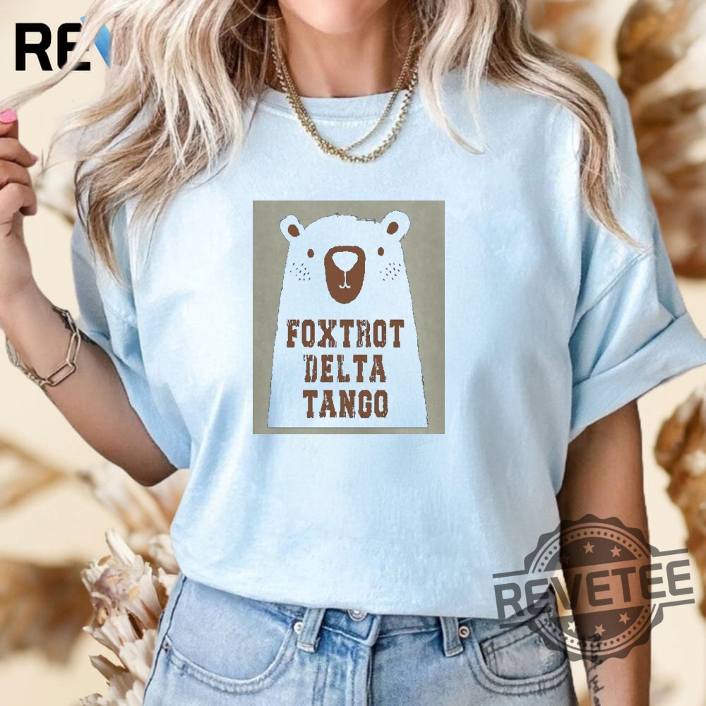 Fdt Resist Bear Shirt Foxtrot Delta Tango Hoodie Crewneck Fdt Resist Bear Shirt Foxtrot Delta Tango Hoodie Crewneck