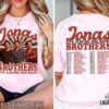 Five Albums One Night Tour Shirt Jonas Brothers Merch Tour I Love Hot Dads Sweatshirt Jonas Brothers Boston Jonas Brothers The Tour Setlist Jonas Brothers The Tour Merch Unique