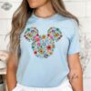 Flower Mickey Shirt Disney Garden Festival Shirt Floral Disney Shirt Floral Mickey Shirt Gardener Gift Boho Disney Shirt Unique