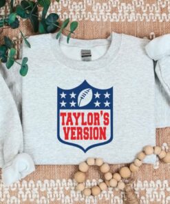 Football Taylors Version Sweatshirt Travis Kelce Swift Football Era Nfl Taylors Version Shirt Taylors Version Nfl Sweatshirt Nfl Twitter Taylors Version Unique