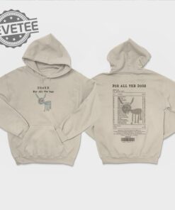 For All The Dogs Track List Aesthetic Shirt Drake Album Shirt unique
