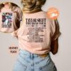 Front And Back Eras Tour Concert Shirt Eras Tour Movie Shirt Concert Outfit Eras Tour Tee Her Song Lyric Shirt Ts Merch Shirt Unique
