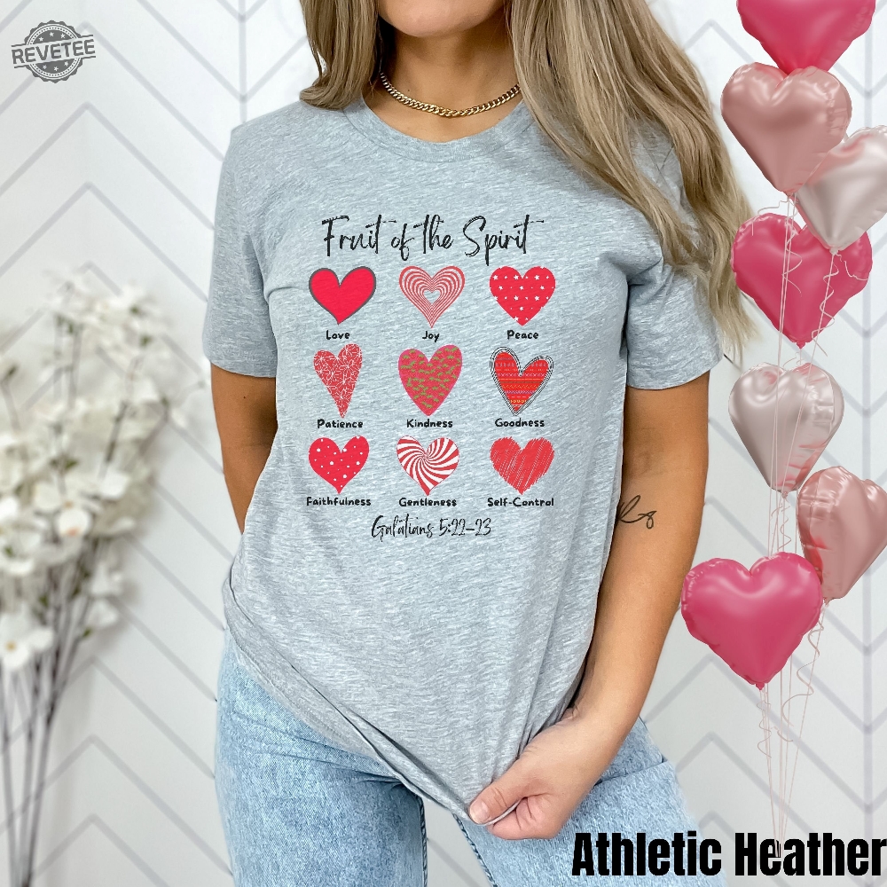 Fruit Of The Spirit Bible Verse Shirt Christian Valentine Gift Religious Tee Shirt Christian Apparel Faith Apparel Valentine Heart Shirt Unique Fruit Of The Spirit Bible Verse Shirt Christian Valentine Gift Religious Tee Shirt Christian Apparel Faith Apparel Valentine Heart Shirt Unique