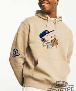 Funny Snoopy New York Yankees Hoodie Tshirt Sweatshirt Baseball Fan Gift Unisex Pullover Mlb Apparel Sports Sweatshirts Unique