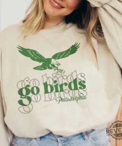 Go Birds Philadelphia Crewneck Sweatshirt Philadelphia Eagles Go Birds Eagles Shirt Philadelphia Eagles T Shirt Near Me Nbc Sports Philadelphia Philadelphia Eagles Long Sleeve Shirt New