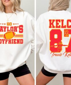 Go Taylors Boyfriend Kids Matching Sweatshirt Travis And Taylor Mom And Me Tees Funny Football Party Crewneck Go Taylors Boyfriend Tshirt Unique