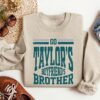 Go Taylors Boyfriends Brother Shirt Retro Football Sweater Womens Eagles T Shirt Jason Kelce Shirt Off Jason Kelce No Shirt Jason Kelce Shirt Unique
