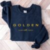 Golden Jungkook Aesthetic Shirt Golden Vintage Retro Sweatshirt Jungkook Golden Album Shirt Jungkook Kpop Merch Unique