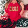 Golden Retriever Christmas Sweatshirt Dog Christmas Shirt Golden Mom Tshirt Gift For Dog Lover Holiday Sweater New Year Shirt Xmas Tee Unique