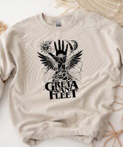 Greta Van Fleet Shirt Floral Retro Greta Van Fleet Greta Van Fleet Shirt Music Concert Shirt Greta Van Fleet Shirt Greta Van Fleet Merch Unique