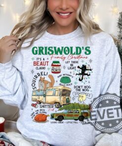 Griswold Family Christmas Shirt Hoodie Sweatshirt Griswold Co Sweater Christmas Tree Farm Shirt National Lampoons Christmas Vacation Unique