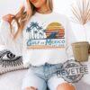 Gulf Of Mexico Retro Coast Beach Crewneck T Shirt Texas Alabama Mississippi Florida