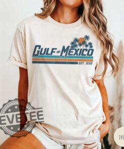 Gulf Of Mexico Shirt Hoodie Sweatshirt Tee Gift For Men Women Texas Alabama Mississippi Florida Beach Crewneck Unique