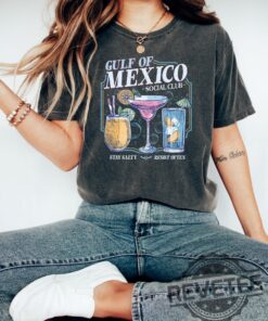 Gulf Of Mexico Social Club T Shirt Subtle Anti Trump Gulf Coast Shirts
