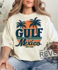 Gulf Of Mexico T Shirt Hoodie Sweatshirt Tee Gift For Men Women Texas Alabama Mississippi Florida Beach Crewneck New