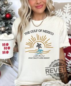 Gulf Of Mexico Until The End Stay Salty And Resist Shirt Hoodie Sweatshirt Gulf Coast Tshirt Mexico Beach Apparel Resist Clothing