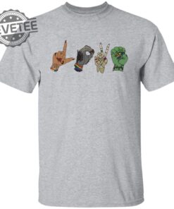 Halloween Monster Love Hand Sign Shirt Halloween Monster Love Hand Sign Hoodie Long Sleeve Shirt Sweatshirt Unique