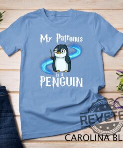 Harry Potter My Patronus Is A Penguin T Shirt Hoodie Sweatshirt Tee Gift For Him Her Unique New
