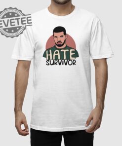 Hate Survivor Hoodie Drake Drake Related Drake Hate Survivor Hoodie Drake New