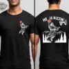 He Is Rizzin Humor Easter Shirt Jesus Funny Sweatshirt Christian Easter Tshirt Jesus Basketball Easter Hoodie Two Side Religious Tee